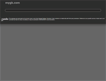 Tablet Screenshot of mygk.com